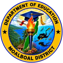 Moalboal District logo